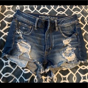 American Eagle Hi-Rise Shorts Jeans